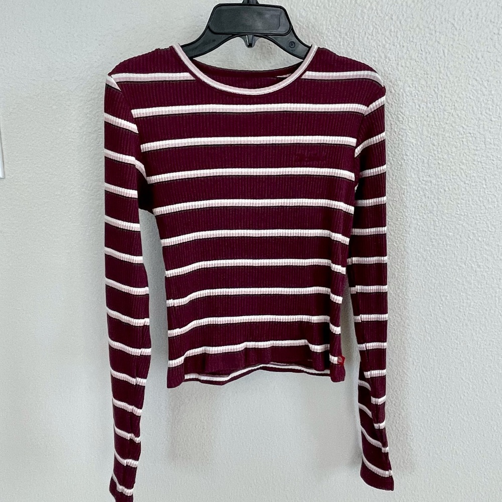 Dickies Striped Long-Sleeve Top